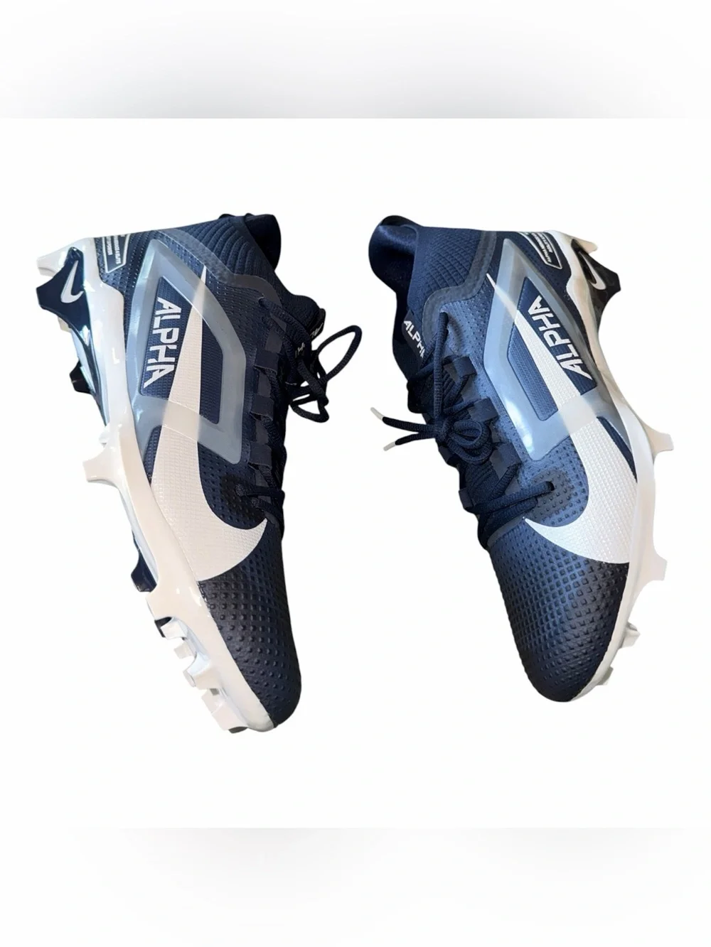 NEW Nike Alpha Menace Elite 4 Football Shoe - Agility X Power Mens Size 13 Blue